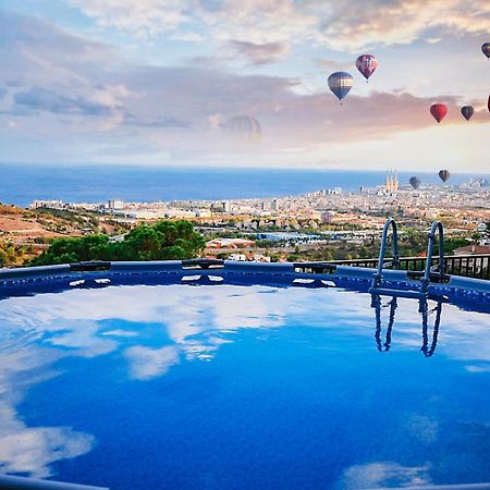 A+View Private Terrace Private Pool Family Fun Villa Badalona Esterno foto